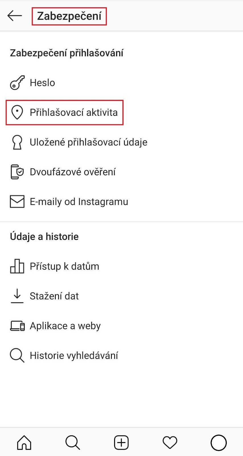 Jak nahlásit napadený účet na Instagramu?